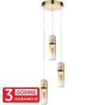 Visilica SHADOW MAP9504-3 109257 MITEA Lighting – LED 18W 3000K, bronzana + amber
