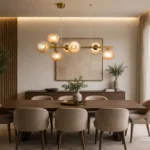 Visilica PRISMA MAP9526-7 109206 MITEA Lighting – 7xG9, staro zlato + amber - Slika 2