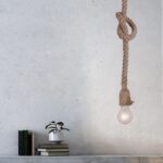 Visilica ROPE-1R MEGGA – E27, metal i kanap