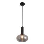 Visilica MAX S-1R MEGGA – 1xE27, metal i smoke staklo - Slika 2