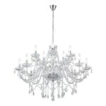 Luster BASILANO 1 EGLO 39103 – Kristalni luster sa E14 grlima, hrom - Slika 4