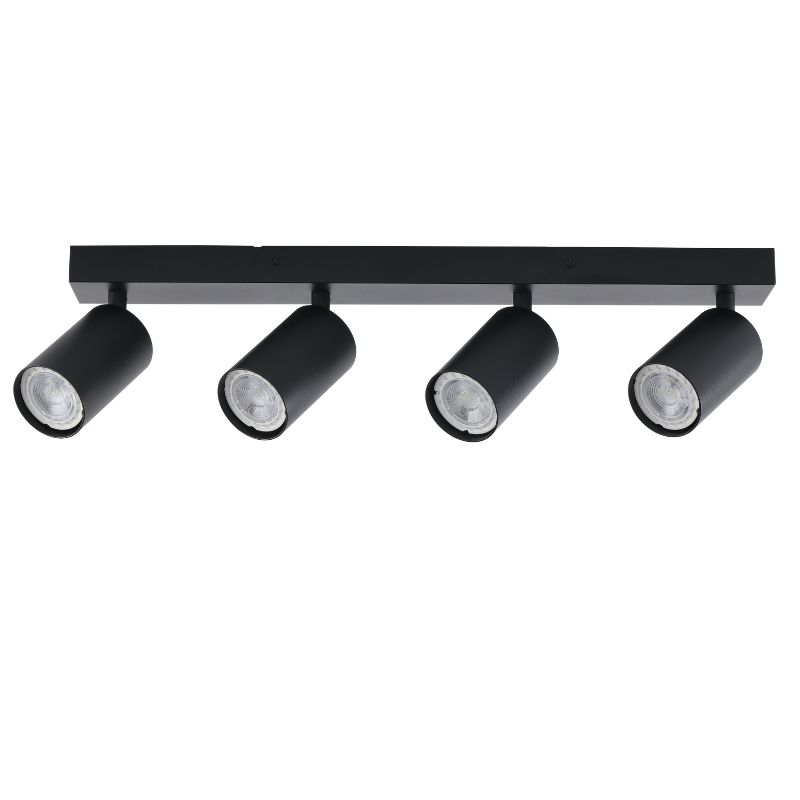 486-006687 Spot lampa 4xGU10 BOXER crni - Slika 1