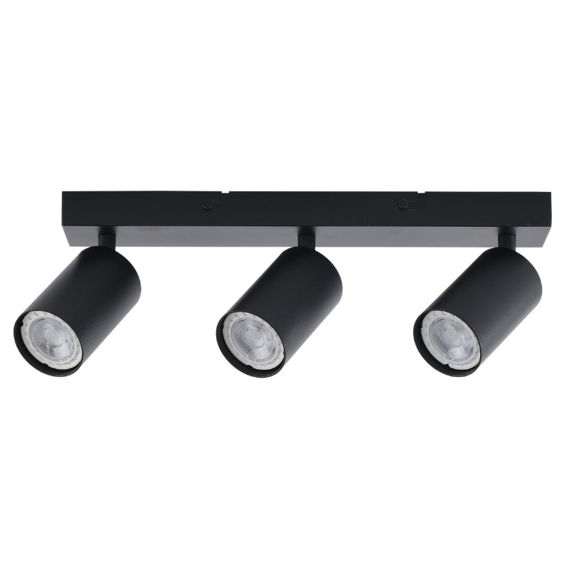 502-006683 Spot lampa 3xGU10 BOXER crni - Slika 1
