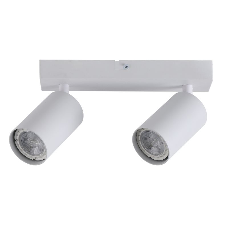 509-006680 Spot lampa 2xGU10 BOXER beli - Slika 1