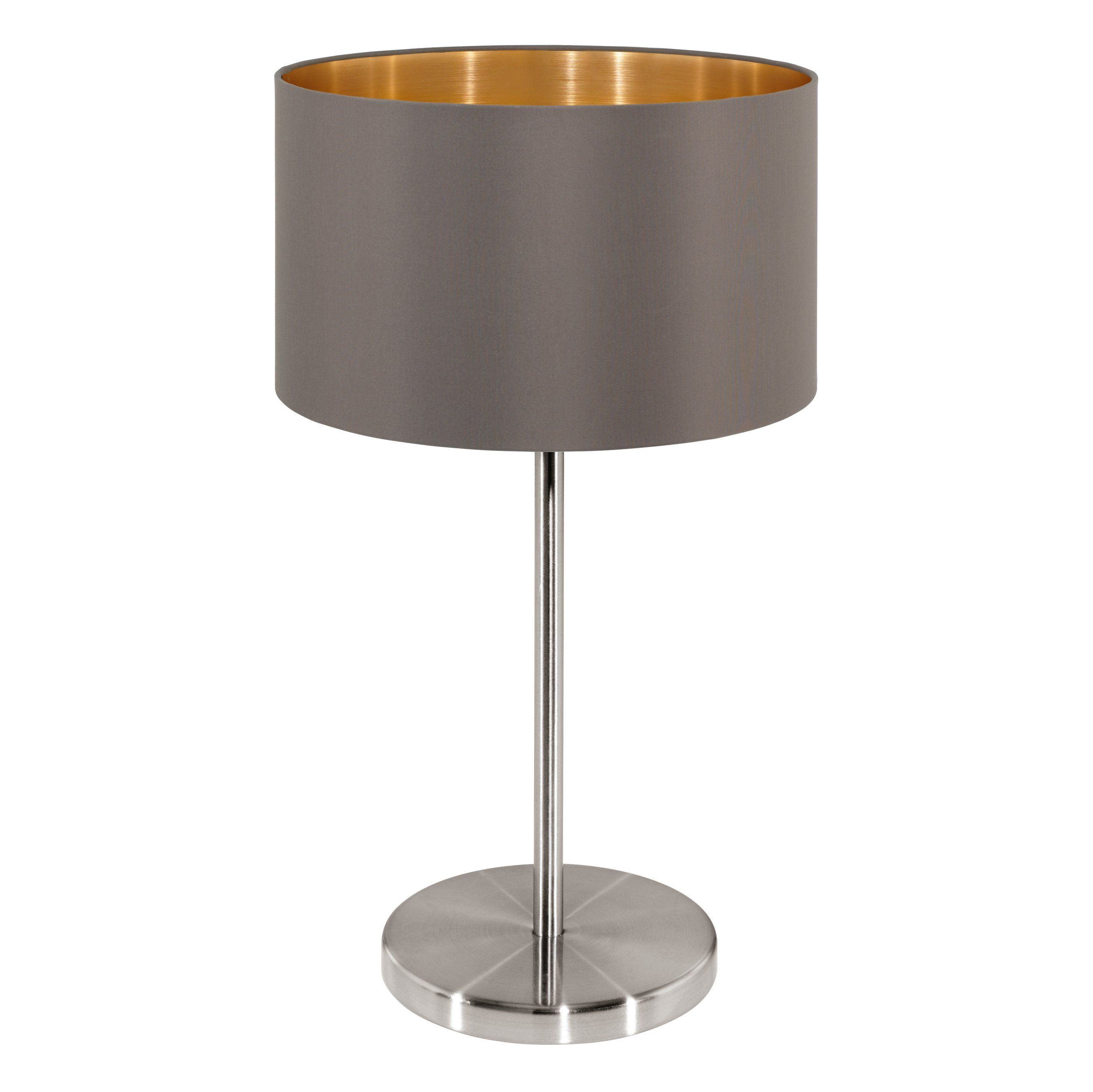 56d2def148137-101-0001 Stona lampa MASERLO 31631 EGLO – 1xE27, kapućino/zlatna - Slika 1