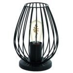 Stona lampa NEWTOWN 49481 EGLO – 1xE27, crna