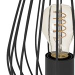 Stona lampa NEWTOWN 49481 EGLO – 1xE27, crna - Slika 3