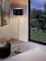 Podna lampa MASERLO 95169 EGLO – 1xE27, crno-zlatna - Slika 5