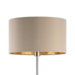 Podna lampa MASERLO 95171 EGLO – 1xE27, taupe/zlatna - Slika 5