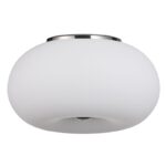 Plafonjera OPTICA STYLE – 3xE27, opal staklo, fi 380 mm