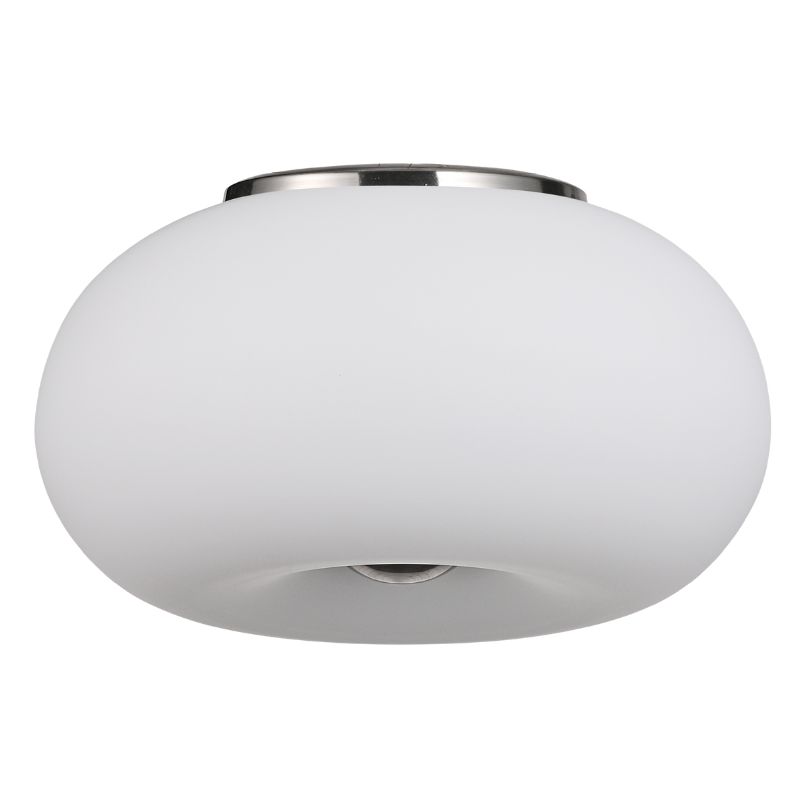 875-000899 Plafonjera OPTICA STYLE – 3xE27, opal staklo, fi 380 mm - Slika 1