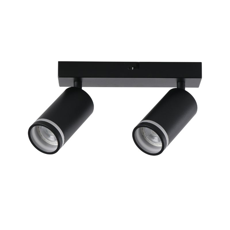 505-006681 Spot lampa GRAL-2 MEGGA – 2xGU10, crna - Slika 1