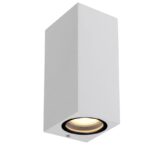 Spoljna zidna lampa QUADRO – 2xGU10 mat bela IP54