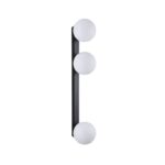 Zidna/plafonska lampa PEGAZ-3L – 3xE27 crna/bela - Slika 2