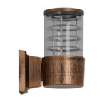 Spoljna zidna lampa ENEA-1 – 1xE27 braon IP54 - Slika 2