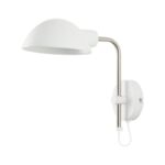 Zidna lampa GORA – bela/zlatna