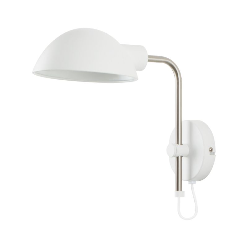 767-000120 Zidna lampa GORA – bela/zlatna - Slika 1